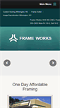 Mobile Screenshot of frameworkswilmington.com